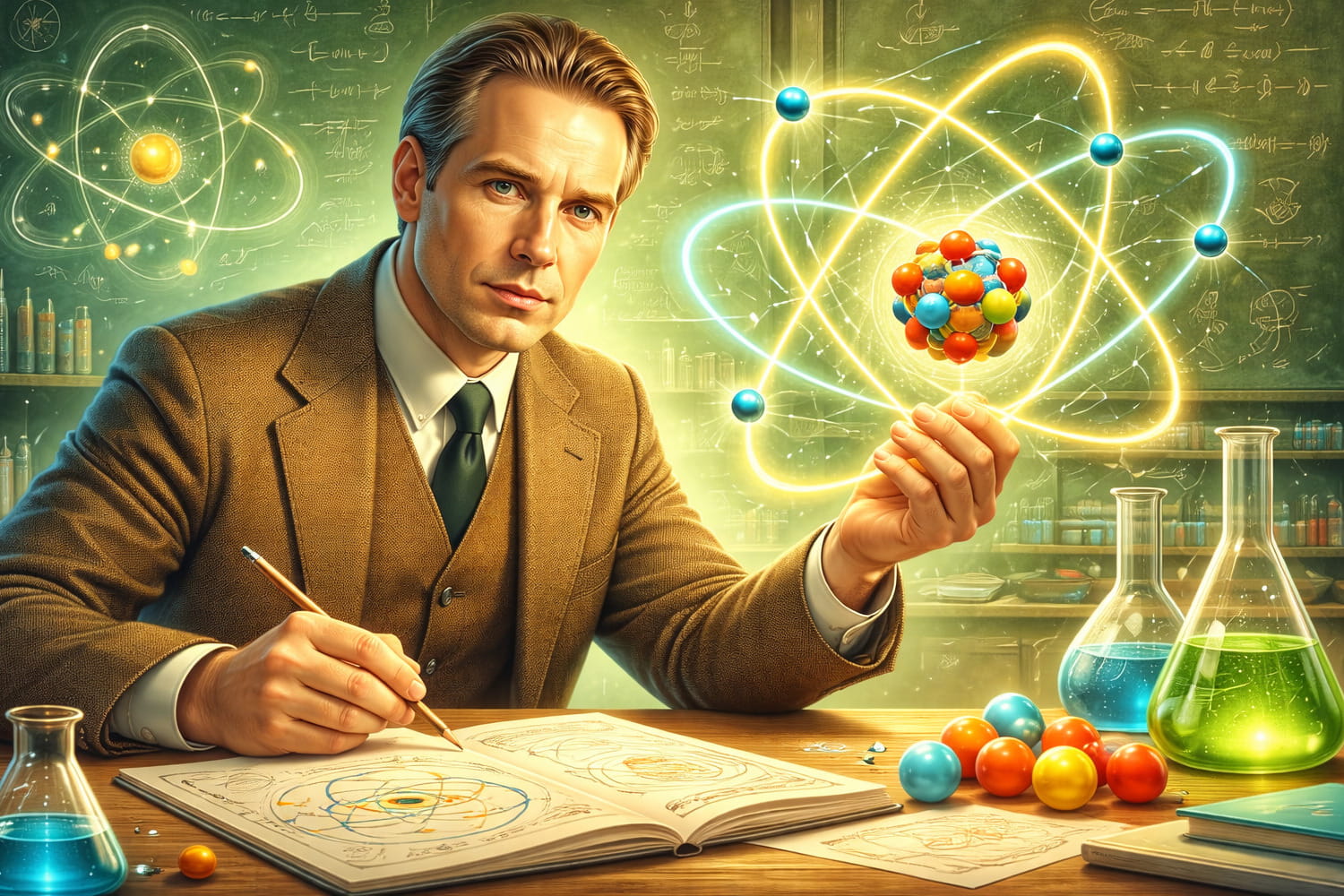 Бор атом моделін қалай құрды - Вектор Казахстана 1