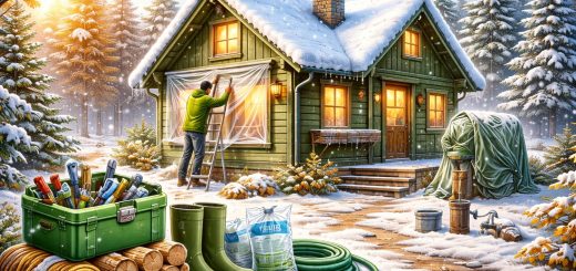Как подготовить дачный дом к зиме