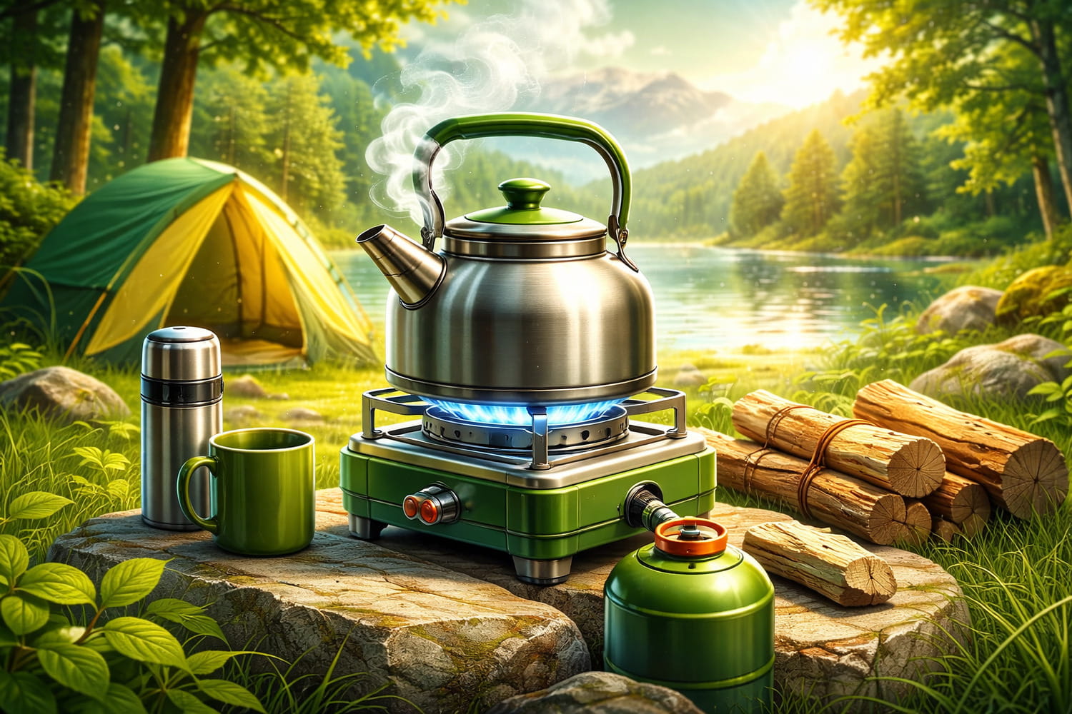 Кемпинг кезінде суды қалай қауіпсіз жылыту керек - Вектор Казахстана 1