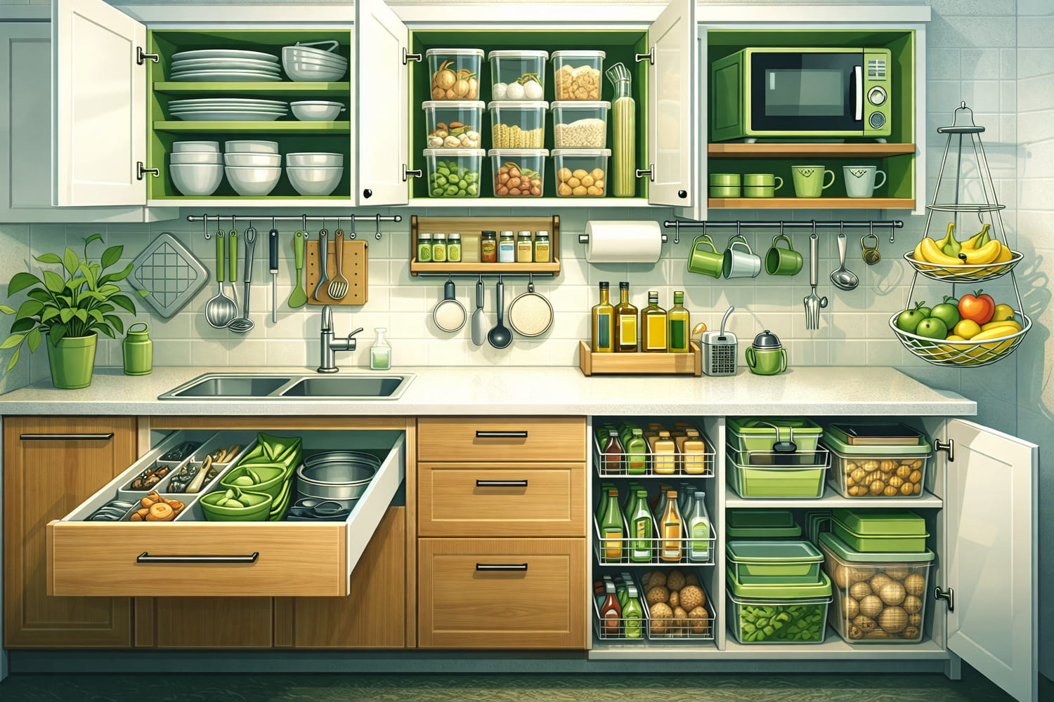 Кішкентай асүйде сақтау жүйесін қалай ұйымдастыру керек - Вектор Казахстана 1