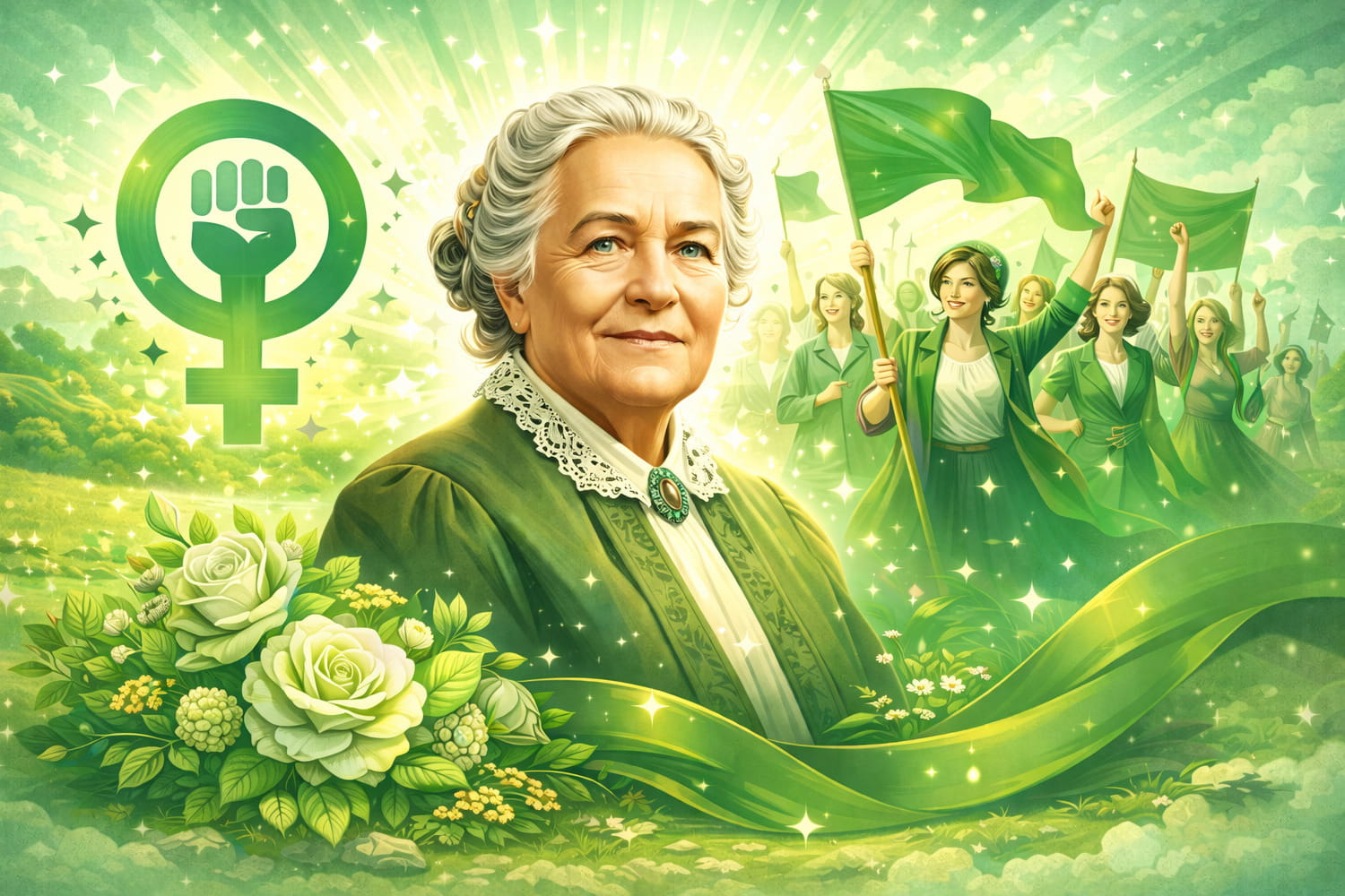 Клара Цеткин әйелдер қозғалысы тарихында несімен құрметтеледі - Вектор Казахстана 1