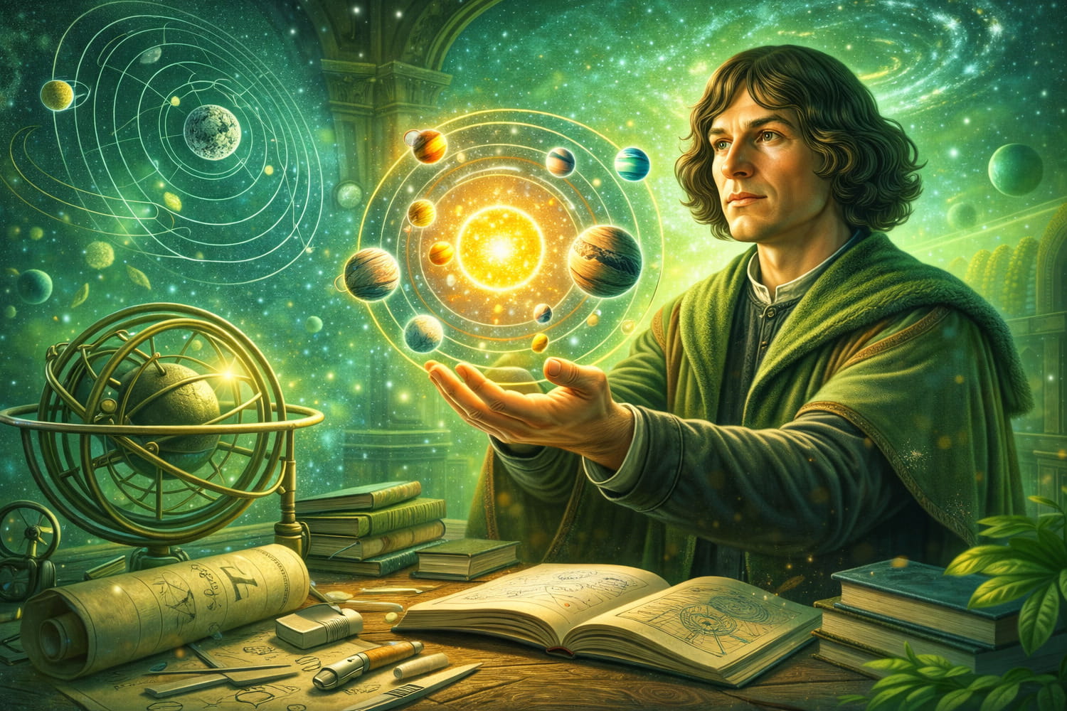 Коперник әлем жайлы түсінікті қалай төңкерді - Вектор Казахстана 1