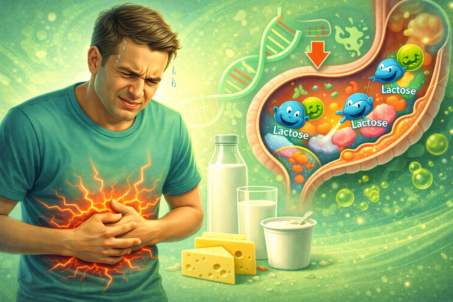 Лактозаға төзбеушілік қалай көрініс береді - Вектор Казахстана 1