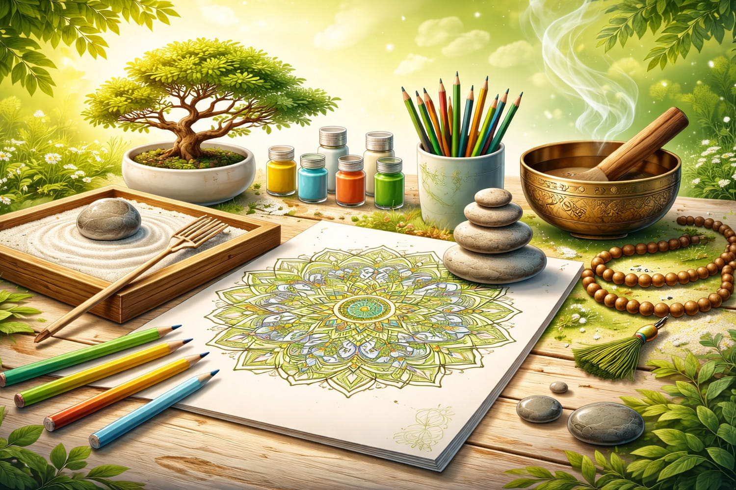 Медитативтік хоббиден не көріп көруге болады - Вектор Казахстана 1