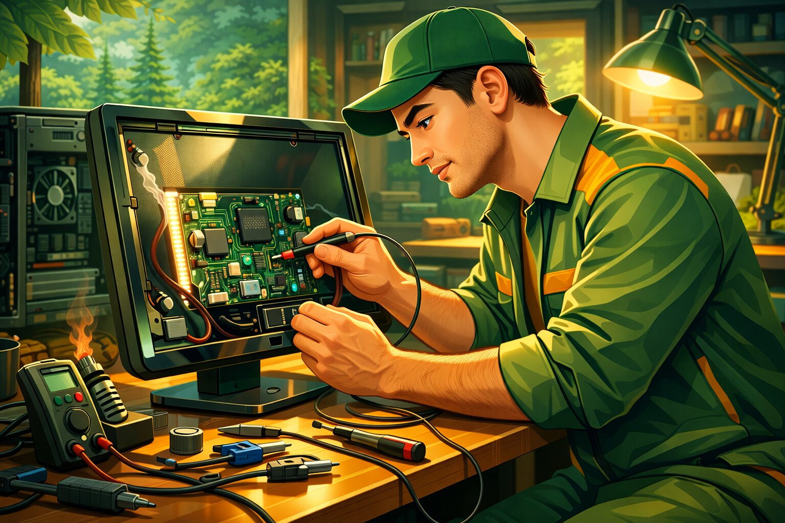 Мониторды жөндеу: монитор кескін көрсетпесе не істеу керек - Вектор Казахстана 1