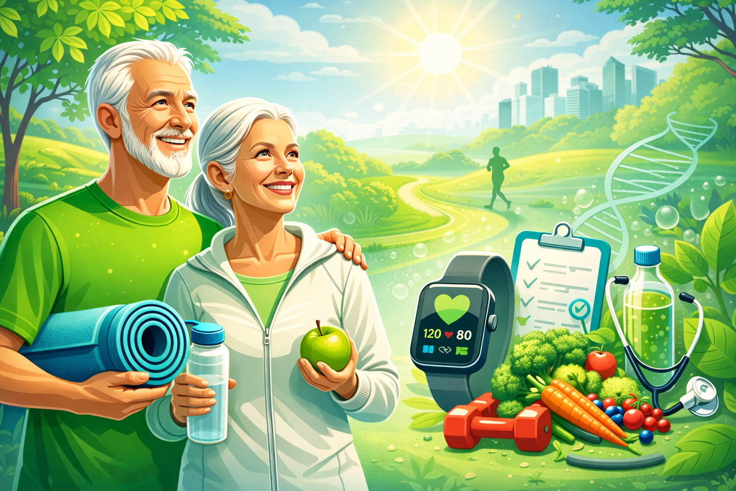 Салауатты қартаю деген не және оған қалай дайындалу керек - Вектор Казахстана 1