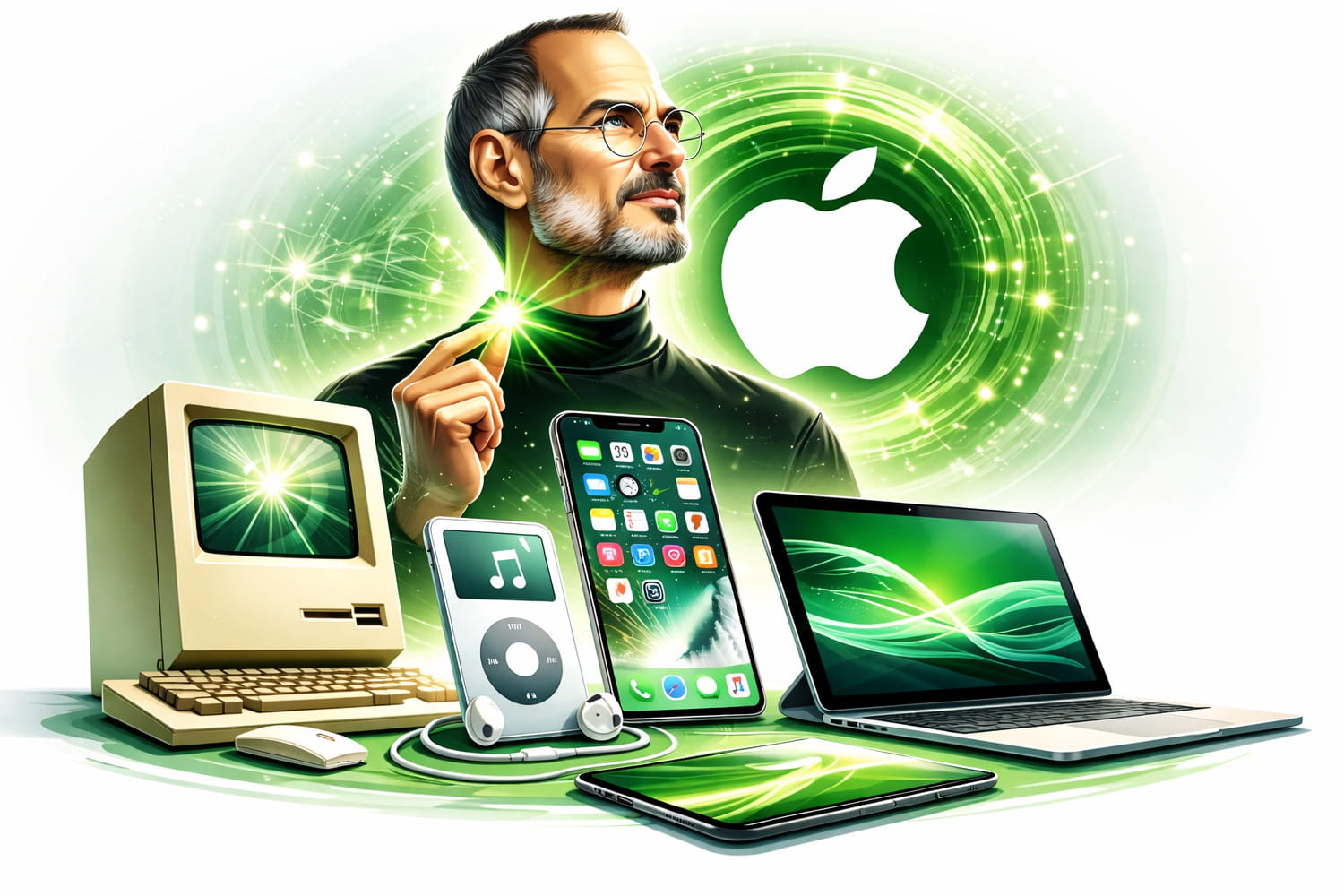 Стив Джобс цифрлық әлемді қалай өзгертті - Вектор Казахстана 1