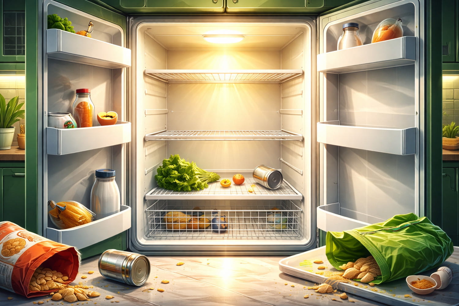 Тамақ таусылған жағдайда не істеу керек - Вектор Казахстана 1