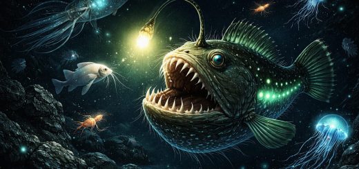 Как животные выживают в условиях полной темноты под водой