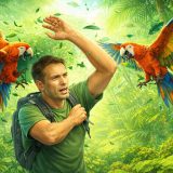 Как предотвратить атаку агрессивных попугаев в тропиках