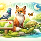 Как животные ориентируются без компаса