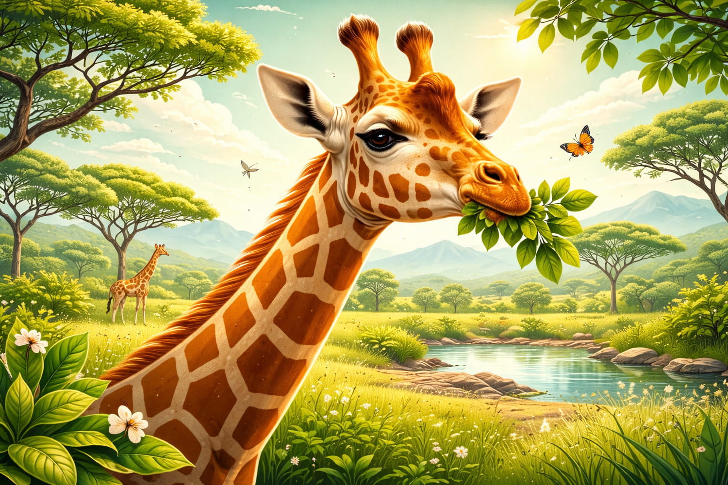 Жирафтар туралы 32 қызықты дерек - Вектор Казахстана 1