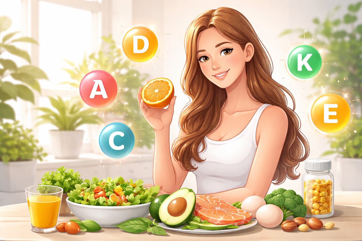 Роль витаминов в организме человека - Вектор Казахстана 1