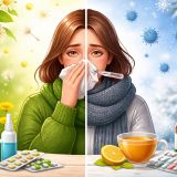 Как отличить аллергию от простуды