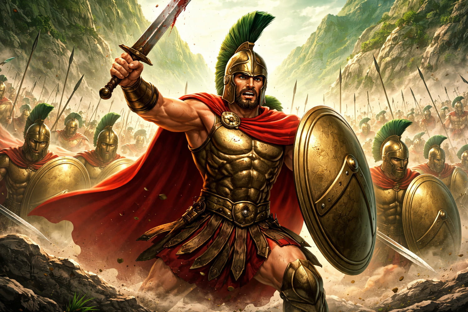 Леонид Фермопил батыры ретінде тарихта қалай қалды - Вектор Казахстана 1