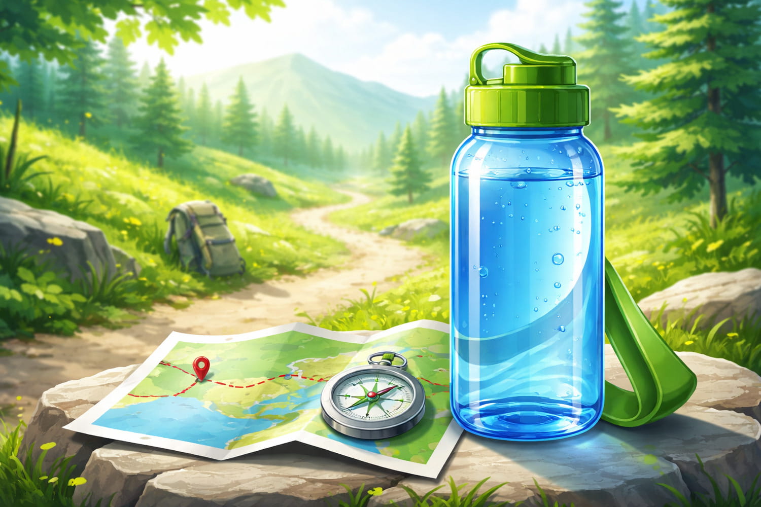 Маршрутқа қажетті су мөлшерін қалай есептеу керек - Вектор Казахстана 1