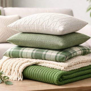 Қонақ бөлмеге жайлылық беру үшін жастық пен плед қалай таңдау керек