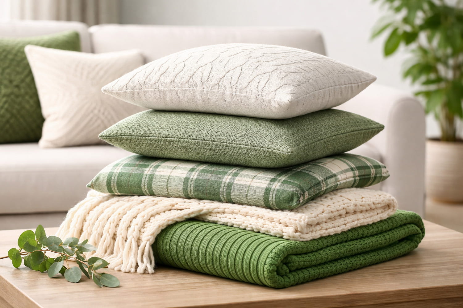 Қонақ бөлмеге жайлылық беру үшін жастық пен плед қалай таңдау керек - Вектор Казахстана 1