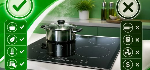 Индукциялық плиталарға шолу: артықшылықтары мен кемшіліктері